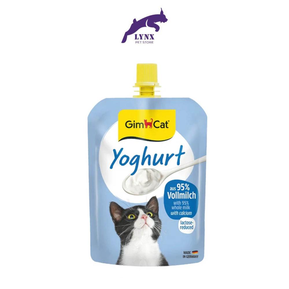 جيم كات زبادي للقطط مدعم بالكالسيوم 150 جرام