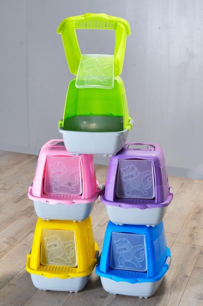 ليتر بوكس مغلق متعدد الألوان