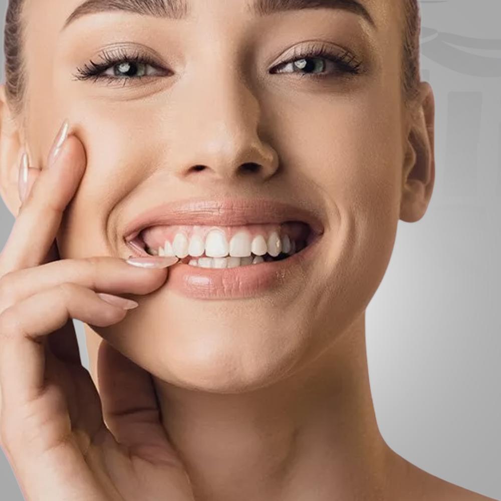 قص او توريد لثة للفك الواحد