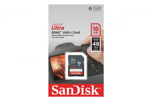 ذاكرة ميموري كاميرا سانديسك SanDisk 16GB