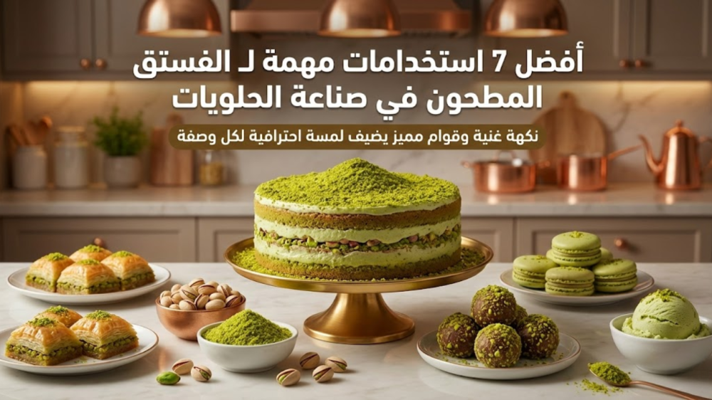 Top 7 Essential Uses of Ground Pistachio in Dessert Making