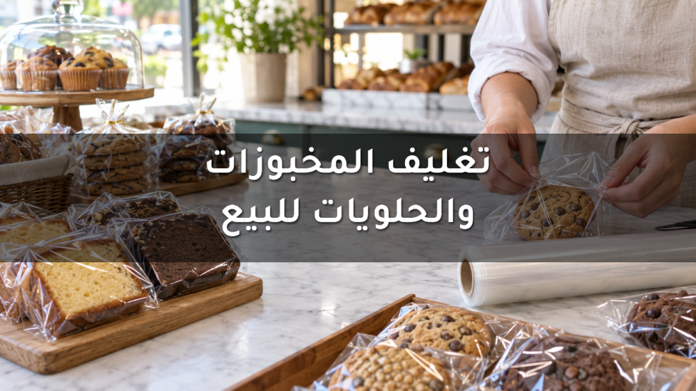 تغليف المخبوزات والحلويات للبيع بطريقة تحافظ على شكلها