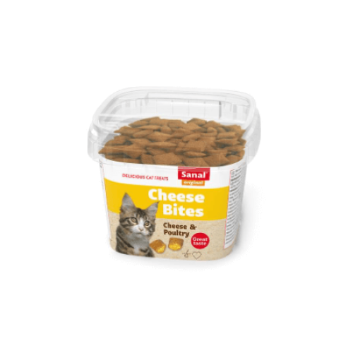 سنال اقراص مكافئات صحية بالجبنة والدجاج للقطط 75g
