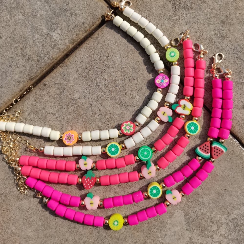Candy fruit anklets-A