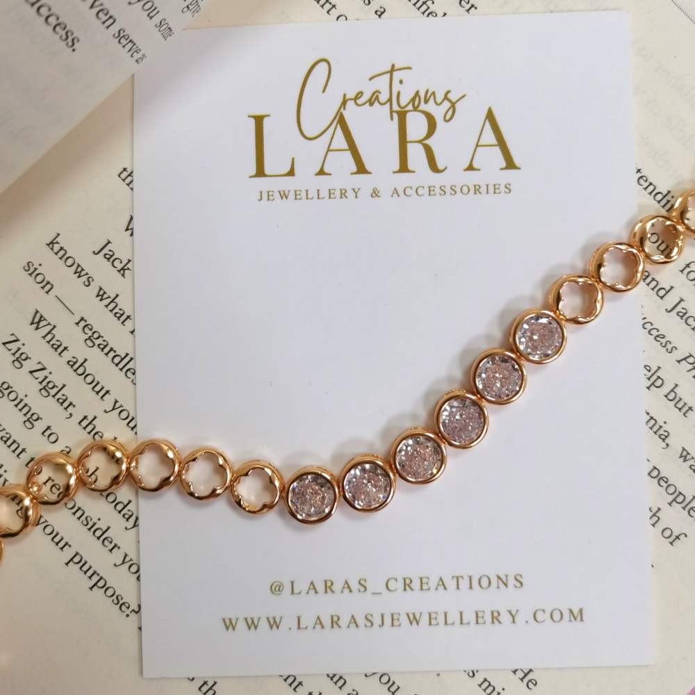 Gold plated bracelet