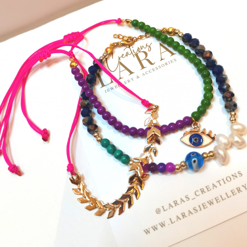 Anklet by single piece-B