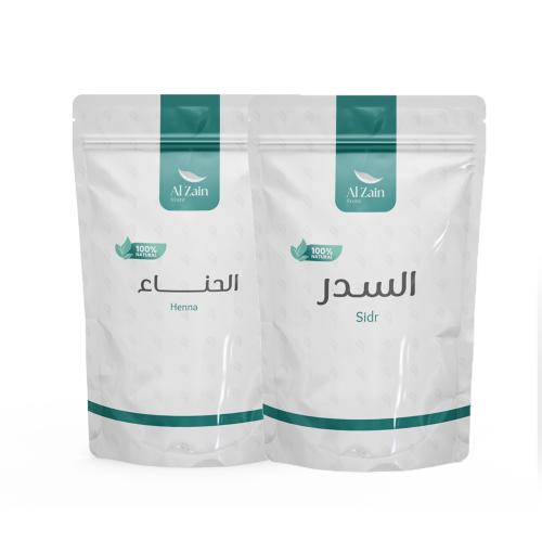 بكج حناء وسدر المدينه نص كيلو