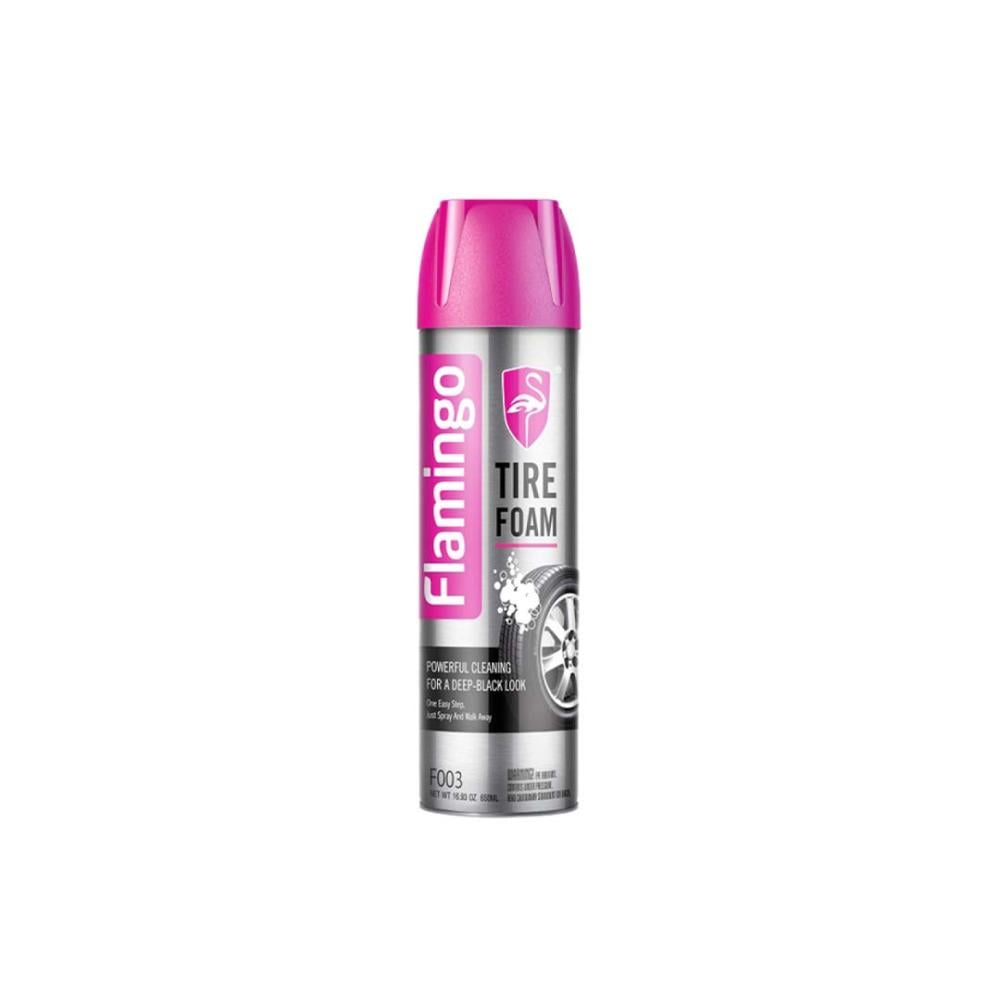 فلامنجو | منظف الإطارات Tire Foam - 650 مل