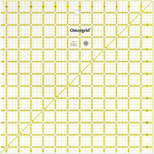 مسطرة Omnigrid (اومنيجريد) 12-1/2 انش × 12-1/2