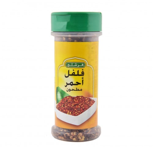 فلفل أحمر مجروش حار فرشلي78غرام