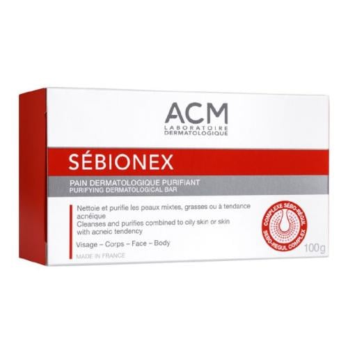 صابونة أيه سي أم صابون منقي للبشرة الدهنية والمختلطة