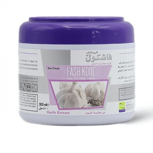 فاشكول كريم حمام زيت للشعر بخلاصة الثوم 500مل