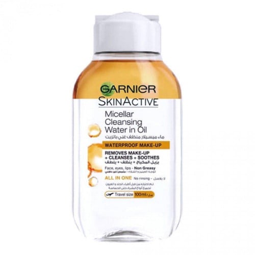 غارنية ماء ميسيلار منظف يزيل المكياج لجميع انواع البشرة 100مل