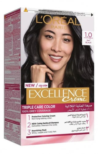 لوريال صبغة أسود 1.0