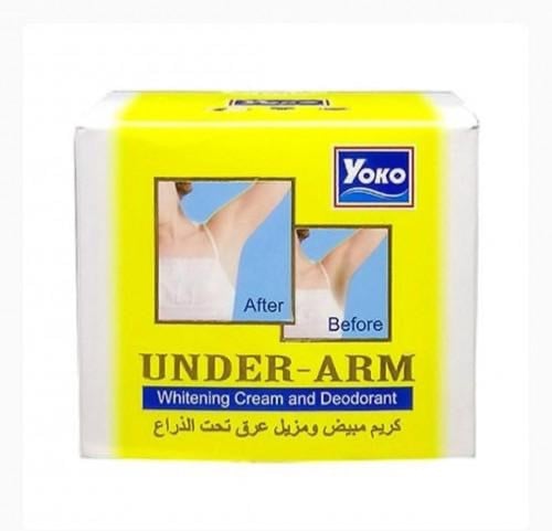 يوكو كريم مبيض ومزيل عرق تحت الذراع 50غرام