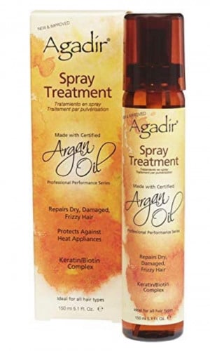 أغادير البخاخ المعالج للشعر بخلاصة زيت الارجان والبيوتين والكيراتين 150 مل