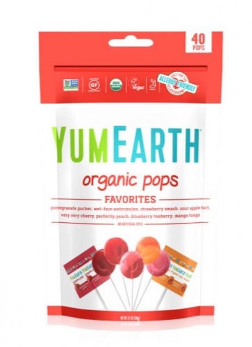 مصاص عضوي نكهات متعددة 40حبه 248غرام