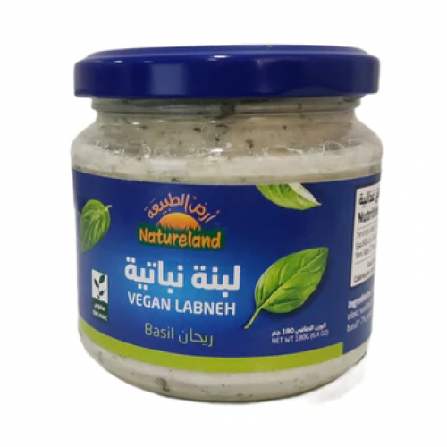 لبنة نباتية ريحان عضوي 180 غرام