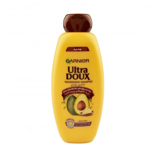 غارنية شامبو مغذي بزيت الأفوكادو وزبدة الشيا للشعر الشديد الجفاف او المجعد 400مل