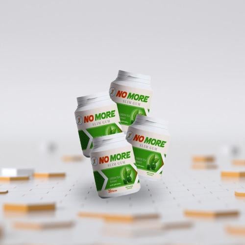 نومور علك بخلاصة الشاي الأخضر للتخسيس بطعم النعناع 60 غرام ( حبه واحده)