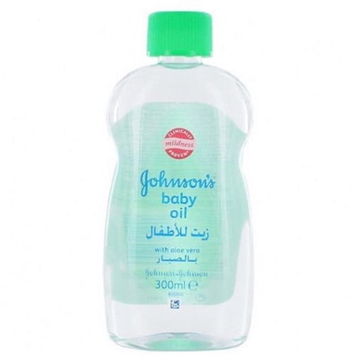 زيت جونسون للأطفال 300 مل بالصبار