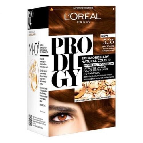 لوريال صبغة بني فاتح ذهبي أرجواني 5.35 بدون أمونيا