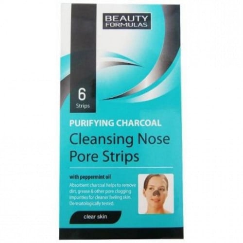 بيوتي فورمولا لصقات الأنف بالفحم 6 أشرطة