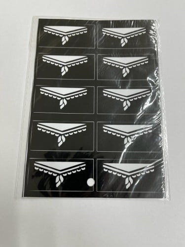 لصقات حناء او نقش  ( حبه واحده فقط)