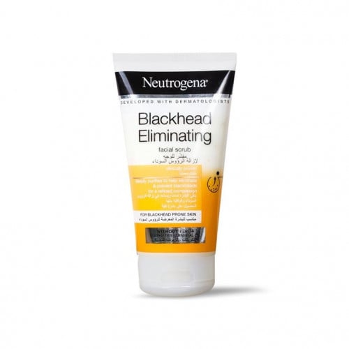 نيوتروجينا مقشر للوجه لإزالة الرؤوس السوداء 150مل