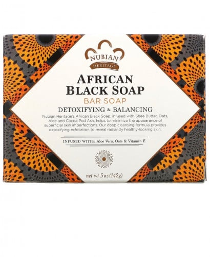صابون أفريقي أسود نوبيان هيرتج 142 غرام
