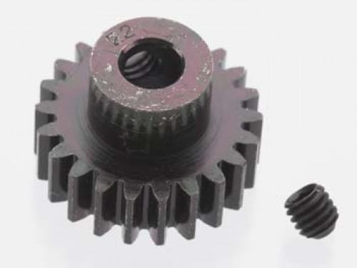 Robinson Racing X-Hard Black Steel Pinion 32P 22T 5mm for RC 8622