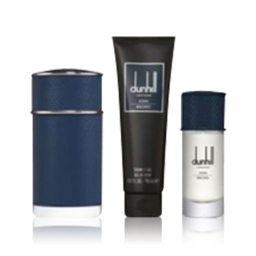 طقم عطر دانهيل ايكون ريسينج بلو 100مل3قطع