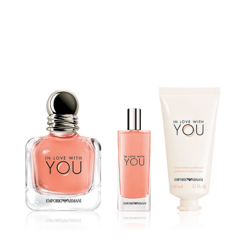 طقم جورجيو ارماني مجموعة امبوريو ارماني إن لاف ويذ يو