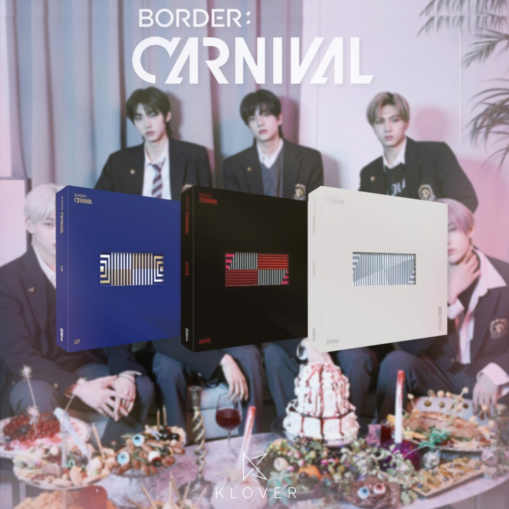 Random ver. 2nd Mini Album BIGHIT Ent ENHYPEN Album+Extra Photocards Set Border : Carnival 