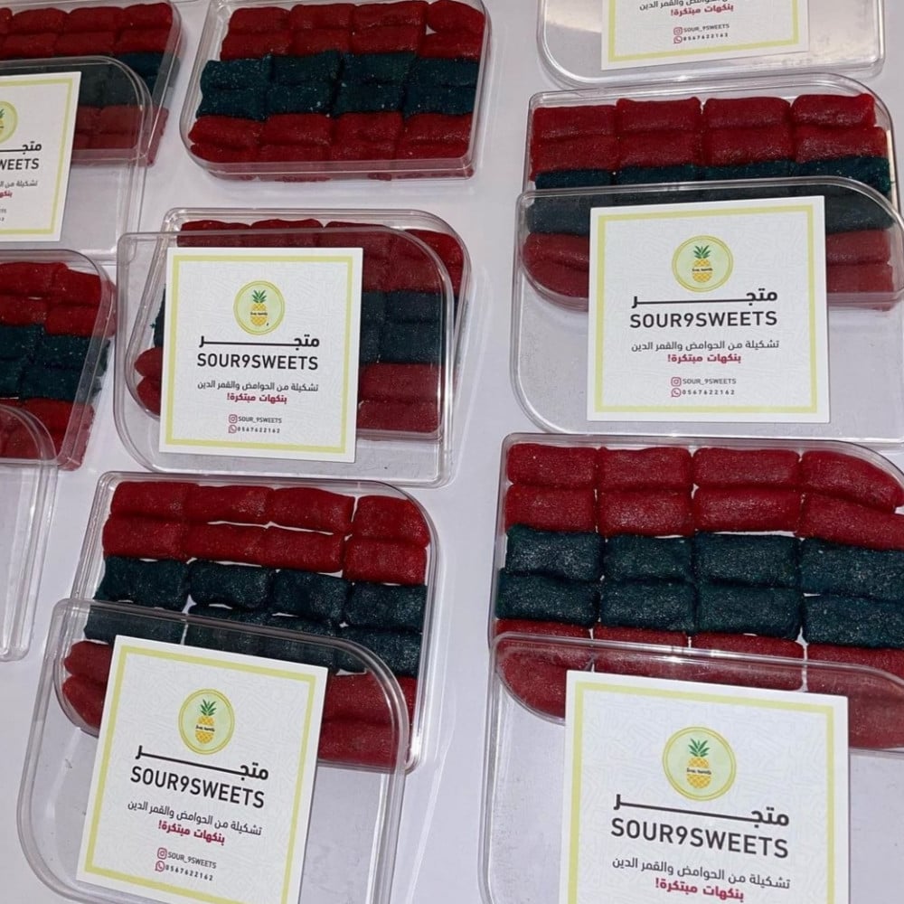 علب اكريلك شكل دمعه