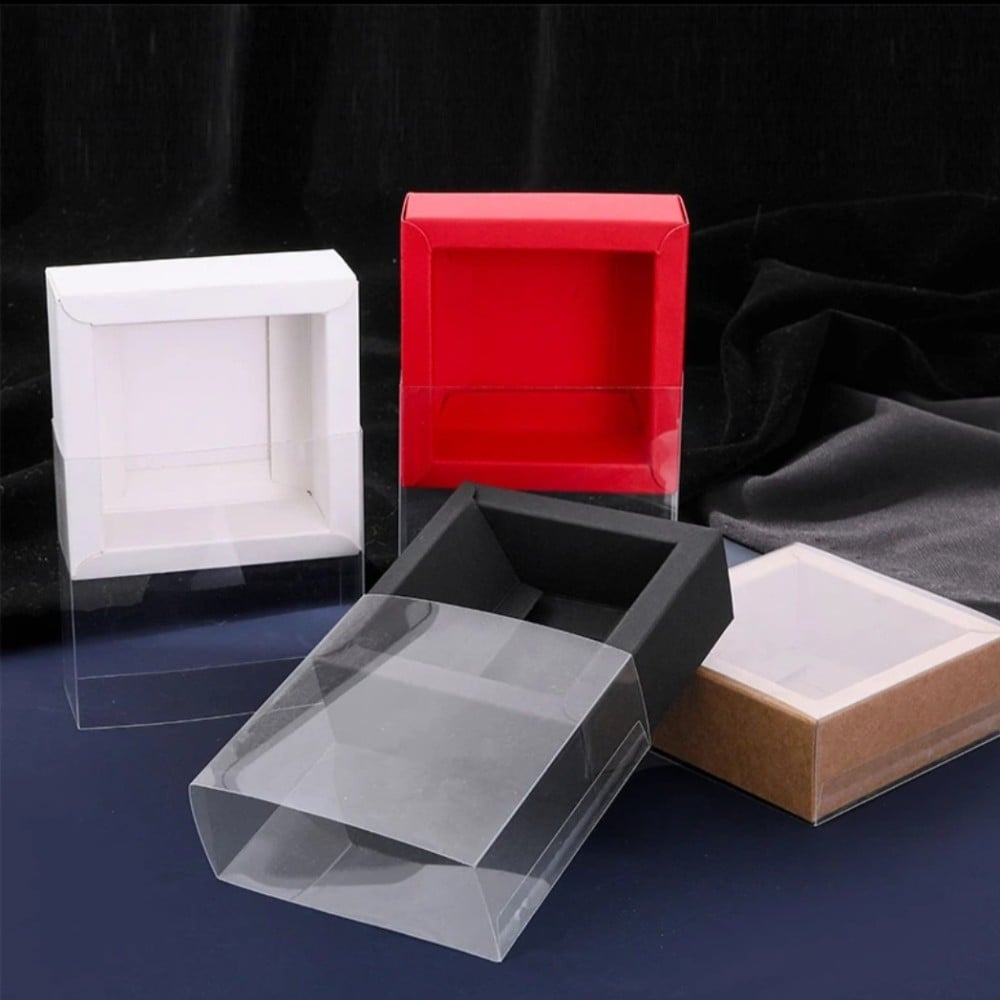 بوكس غطاء سحاب شفاف