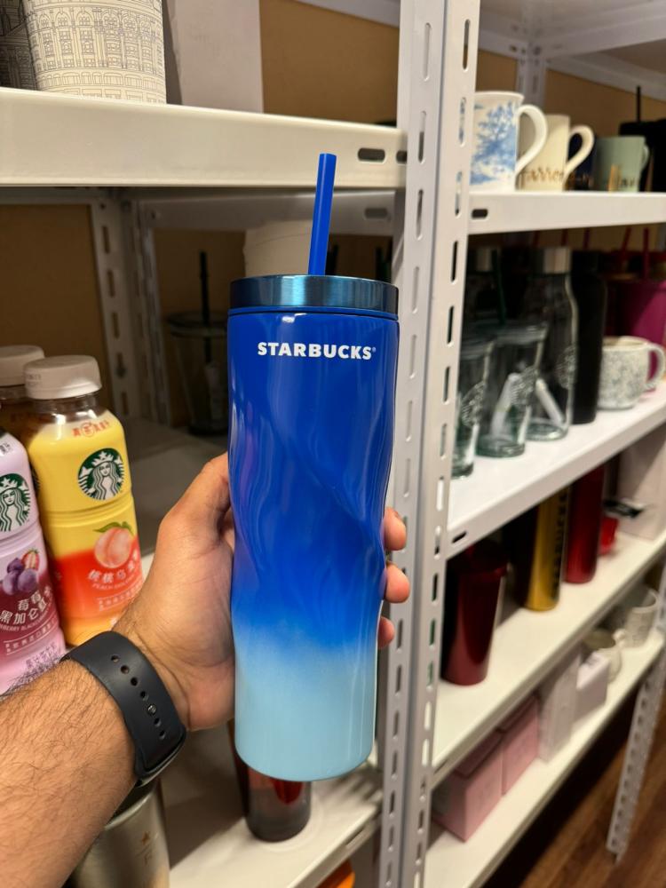 مق ستاربكس بارد سماوي وازرق - 473 مل