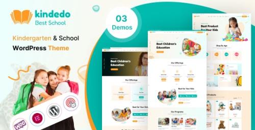 Kindedo - Kindergarten School WordPress Theme