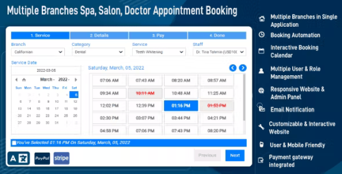 DevSteed | Spa, Salon, Doctor Appointment Booking...