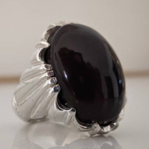 عقيق يماني كرز الكرز صياغة عقيل