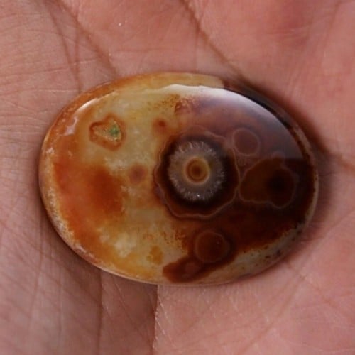 أحجار عقيق سليماني هندي أصلي طبيعي فلور حجم راهي