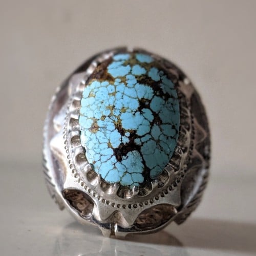 خاتم فيروز نيشابوري طبيعي