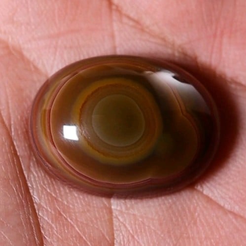 حجر سليماني هندي طبيعي أطواق