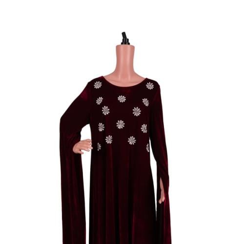 فستان شك قطيفة