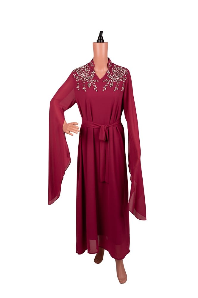 فستان شيفون شك لنا ازيم