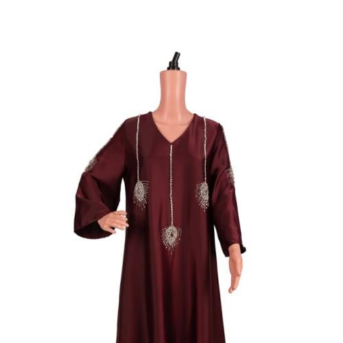 فستان ستان شك