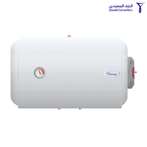 سخان سيروزا من الخزف السعودي 80 لتر أفقي