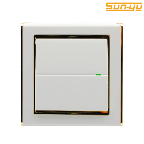 مفتاح مفرد أبيض ذهبي SUNYU8