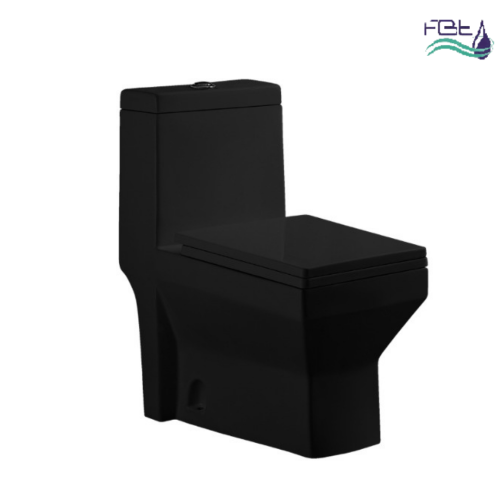 كرسي فرنجي أسود مطفي BK-6184 FBT