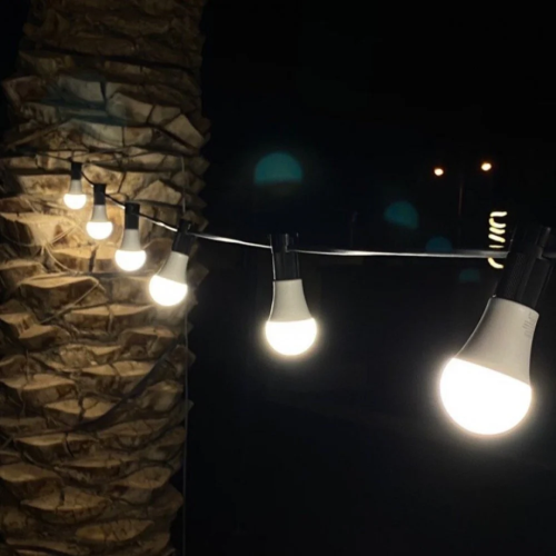 عقد لمبات خارجية 10 متر 13 لمبة